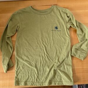 Southern Proper Kids Olive Long Sleeve Tee